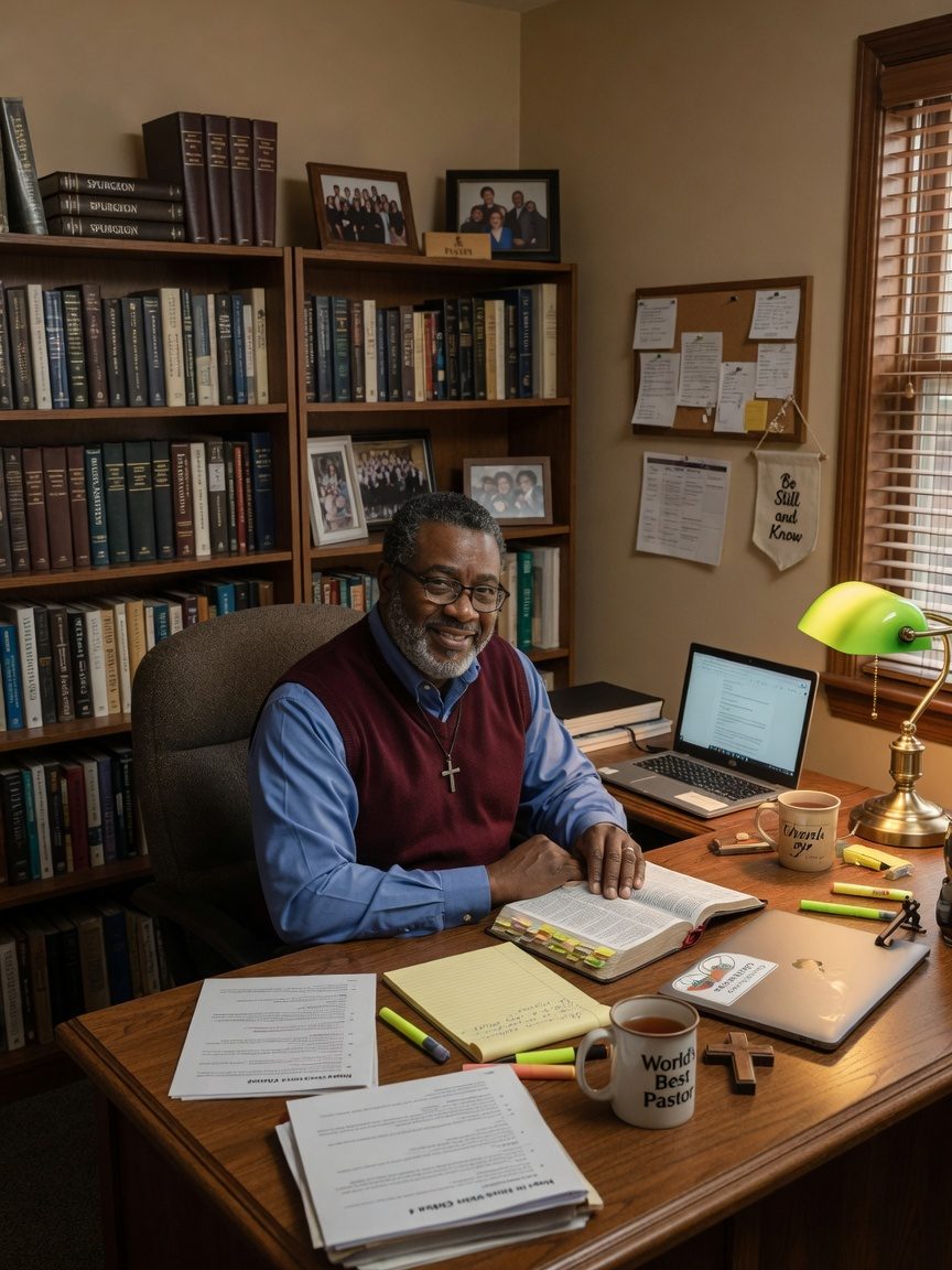 A pastor sharing his perspective - the Pastor's Take in every issue